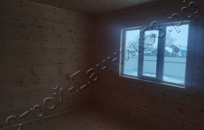 4 Каркасно-щитовой дом   Д-3, 9х8,5м, 67,5 М², Владимирская область, Ковровский район, село Большие Всегодичи. (8)